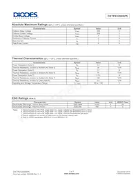 DXTP03200BP5-13 Datasheet Pagina 2