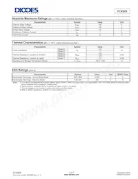 FCX605TA Datasheet Page 2