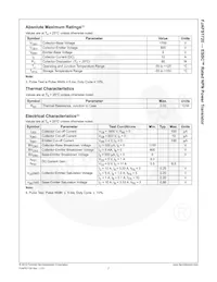 FJAFS1720TU Datasheet Page 3