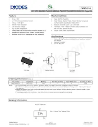 FMMT493ATC Datasheet Cover