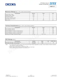 FMMT617TC Datasheet Page 2