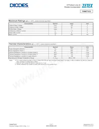 FMMT620TC Datasheet Page 2