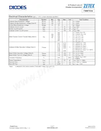 FMMT634TC Datasheet Page 4