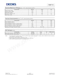 FMMT734TC Datasheet Page 2