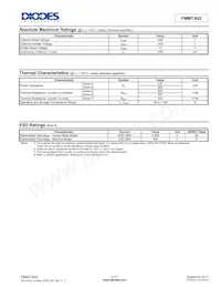 FMMTA92TC Datasheet Page 2
