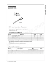 FPN330A數據表 封面