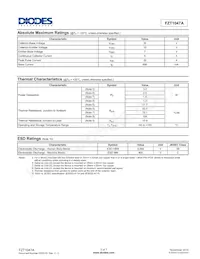 FZT1047ATC Datasheet Page 2
