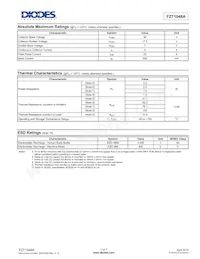 FZT1048ATC Datasheet Page 2