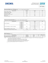 FZT1053ATC Datasheet Page 2