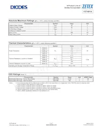 FZT491ATC Datasheet Page 2