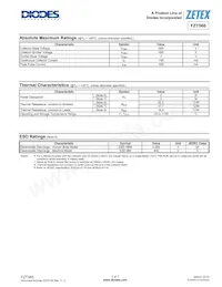 FZT560TC Datasheet Page 2