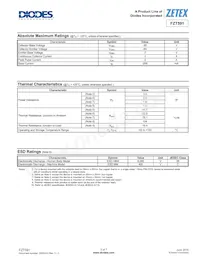 FZT591TC Datasheet Page 2