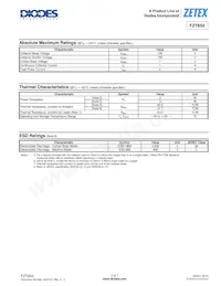 FZT655TC Datasheet Page 2