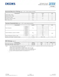 FZT658TC Datasheet Page 2