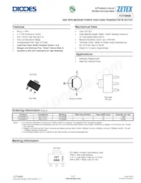 FZT696BTC Datasheet Copertura