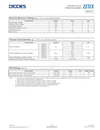 FZT717TC Datasheet Page 2