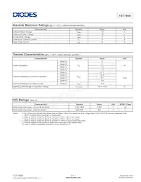 FZT788BTC Datasheet Page 2