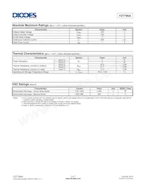 FZT796ATC Datasheet Page 2