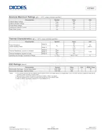 FZT857TC Datasheet Page 2