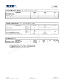 FZT968TC Datasheet Page 2