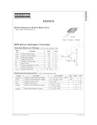 KSD5018PWD Datasheet Copertura