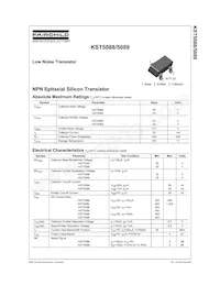 KST5088MTF Datasheet Cover