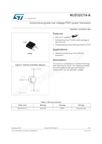 MJD32CT4-A Datasheet Cover