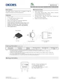 MJD32CUQ-13 Datasheet Cover