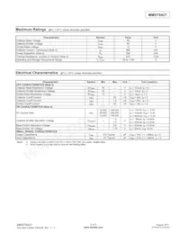MMST6427-7 Datasheet Page 2