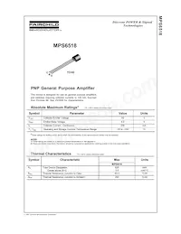 MPS6518 Datasheet Cover