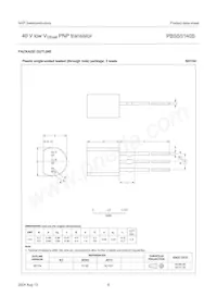 PBSS5140S Datasheet Pagina 6