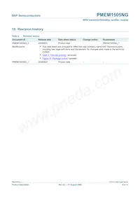 PMEM1505NG Datasheet Page 9