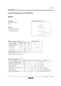 QST6TR Datasheet Cover