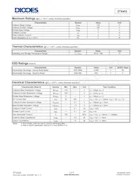 ZTX453STOB Datasheet Page 2
