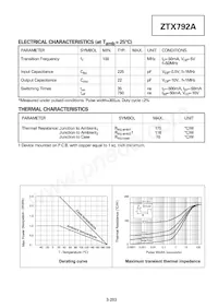ZTX792ASTOB Datasheet Page 2