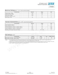 ZTX855STOB Datasheet Page 2