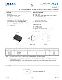 ZX5T3ZTC Datasheet Cover