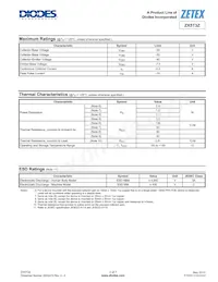 ZX5T3ZTC Datasheet Page 2