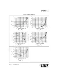 ZX5T851A Datasheet Page 5