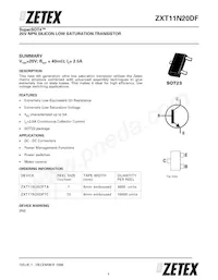 ZXT11N20DFTC Cover