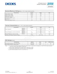 ZXT953KTC Datasheet Page 2