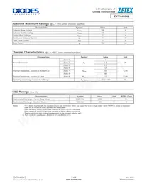 ZXTN4004ZTA Datasheet Pagina 2