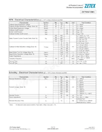 ZXTNS618MCTA Datasheet Page 6