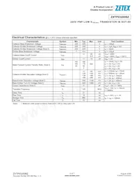 ZXTP03200BZTA Datenblatt Seite 4