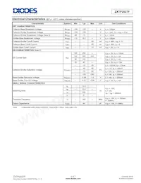 ZXTP2027FTA Datasheet Pagina 4