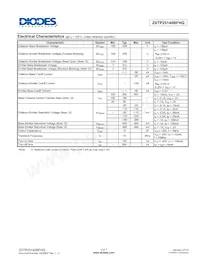 ZXTP25140BFHQTA Datasheet Page 4