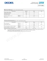 ZXTP722MATA Datasheet Page 2