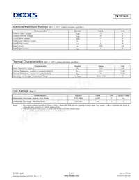 ZXTP749FTA Datasheet Page 2