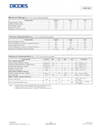 2DB1697-13 Datasheet Page 2