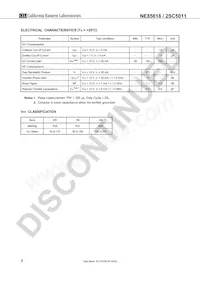2SC5011-A Datasheet Page 2